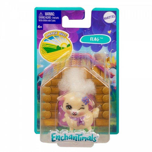 Фигурка Энчантималс Друзья-зверьки Овечка Enchantimals Flag Figurine ...