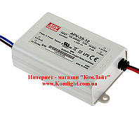 LED драйвер 35W MEAN WELL APV-35-12 IP42