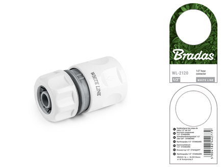Конектор 3/4" - STANDARD, WHITE LINE, WL-2130, фото 3
