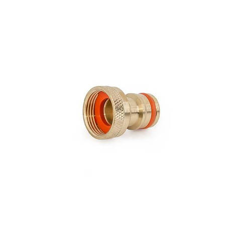 Адаптер латунний на кран із внутрішньою
різьбою 1/2", BRASS, BR-2196, фото 1