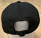 Кепка-бейсболка тактична чорна з липучкою та регулюванням розміру (МВС, Поліція, ЗСУ), бавовна, розм. 59-62, фото 3