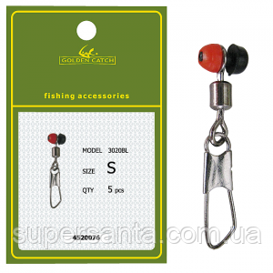 Карабин Golden Catch для поплавка 3020BL №S (5шт), цена 36 грн — Prom ...