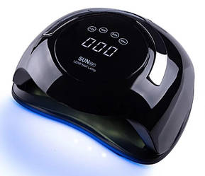 Професійна LED-лампа для полімерізації гелю SUN BQ5T LED/UV Black 120W