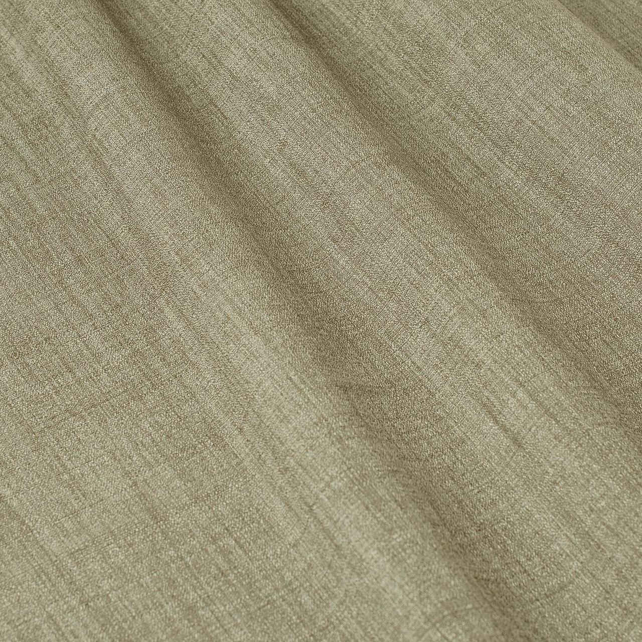 Декоративна однотонна тканина рогожка Осака кремового кольору 300см 88362v6, фото 1