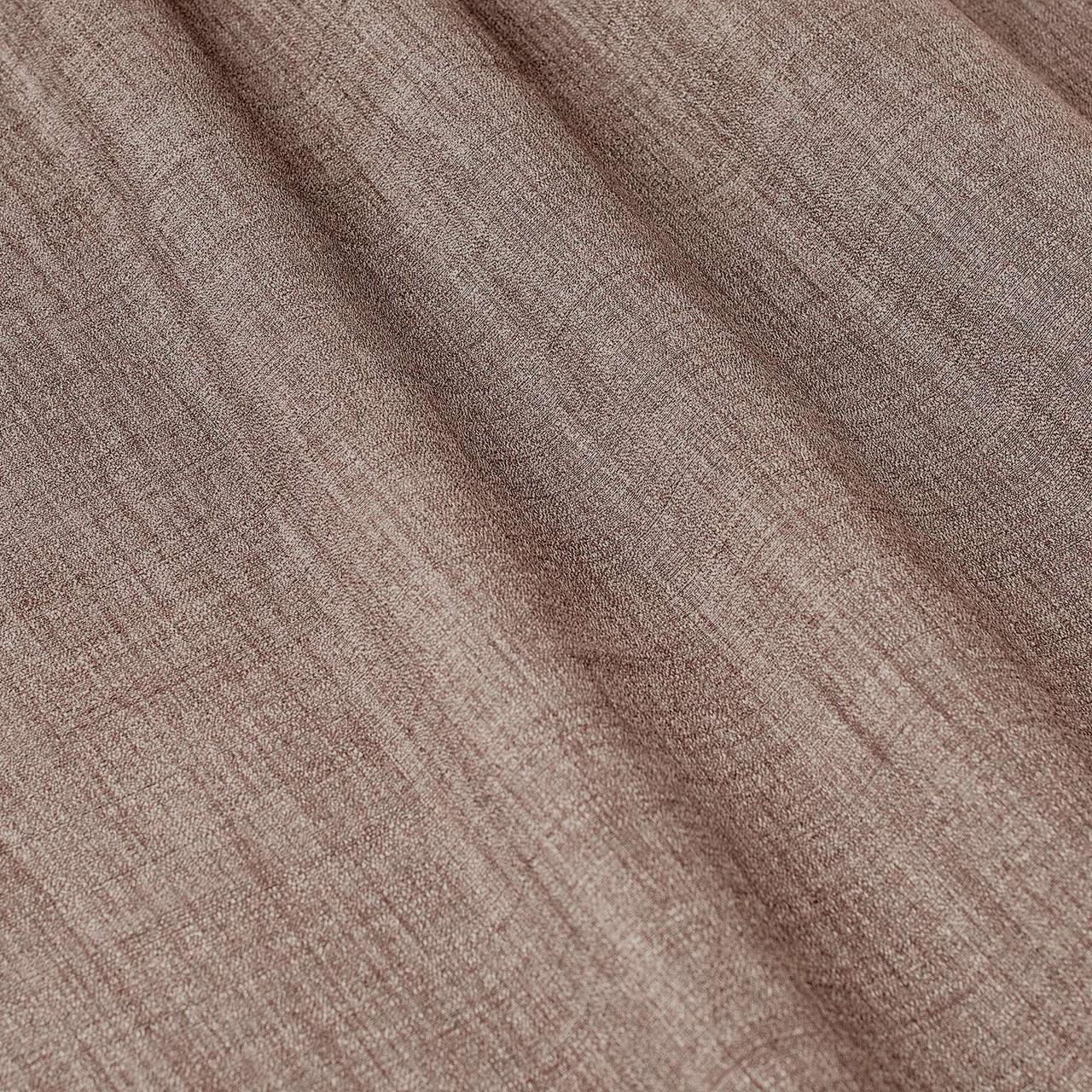 Декоративна однотонна тканина рогожка Осака рожевого кольору 300см 88370v14, фото 1