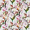 Декоративні тканини червоні тварини і зелене листя на білому тлі Іспанія 87882v1, фото 2