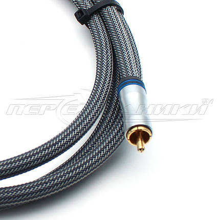 Кабель відео 1RCA-1RCA коаксіальний (Gold Edition), 1.8 м, фото 2