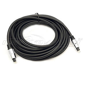 Кабель оптичний Toslink — Toslink (висока якість) New Design, 7.5 м, фото 3
