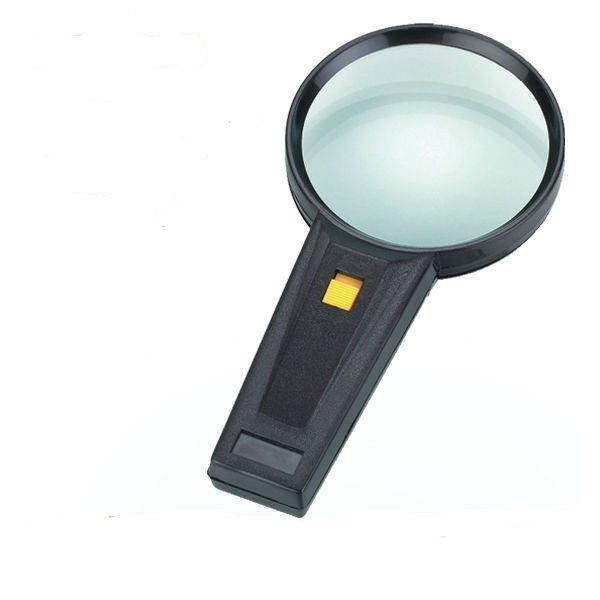 Лупа ручна з підсвіткою, збільшення 2.5Х, діаметр 90 мм MG 82015-L