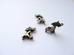 Підвіска металева. Шезлонг з парасолькою 3D, 4х12х19 мм