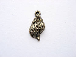 Підвіска металева. Черепашка, 9х20 мм