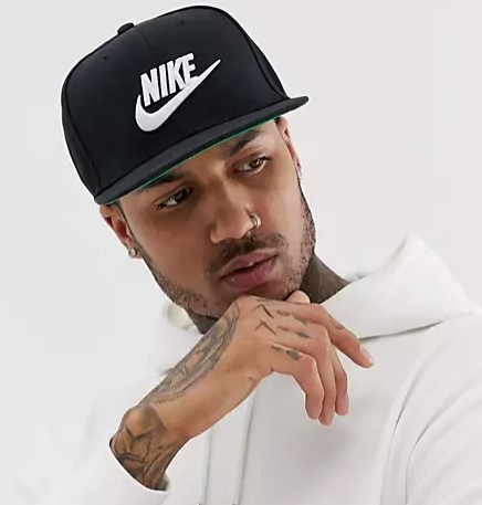 Кепка з прямим козирком Nike Futura Snapback 6-панельний снепбек (891284-010)