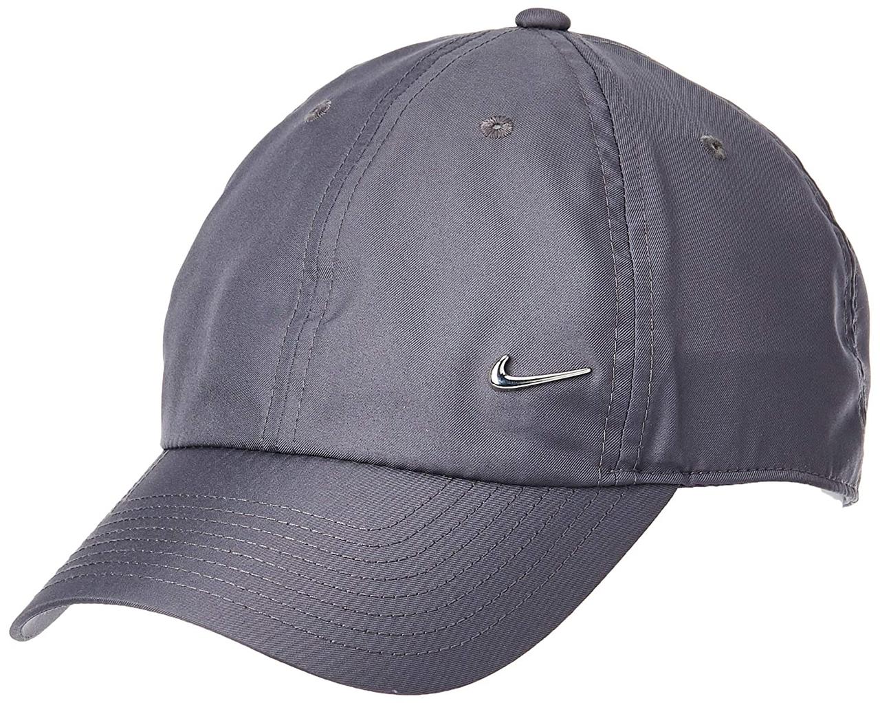 Кепка-бейсболка Nike Heritage 86 Metal Swoosh Cap сіра (943092-021)