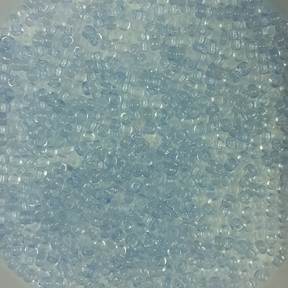 Бисер Ярна размер 10мм цвет 12 голубой прозрачный 50г - фото 1 - id-p62380779