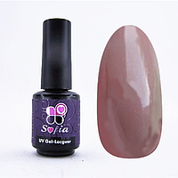 Гель -лак №26 UV Gel-Lacguer SOFIA 8.6 мл США (розово-серо коричневый)