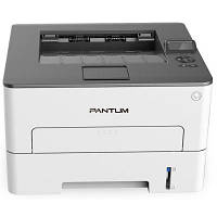 Принтер лазерний ч/б A4 Pantum P3300DN, White, 1200 x 1200 т/ д, дуплекс, до 33 стр/мін, USB / Lan (картридж