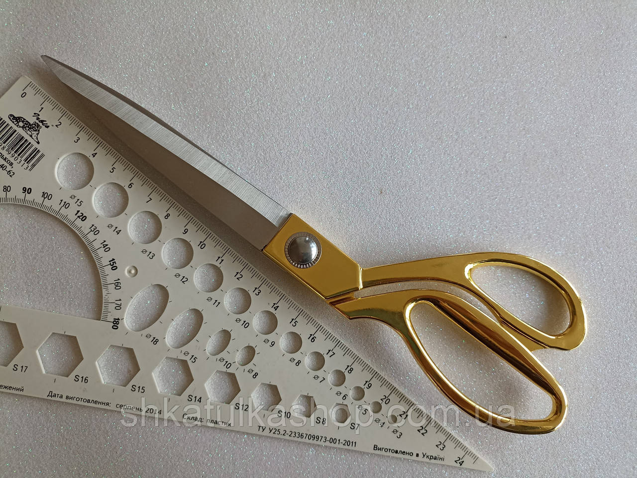 Ножницы портновские DE XUAN K38 (26.5см) 10.5inch - фото 3 - id-p1610650827