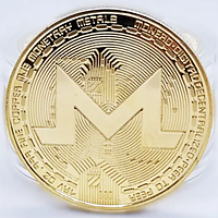 Монета сувенірна MONERO золото