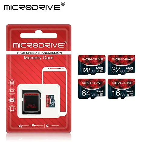 Карта пам'яті Microdata Micro SD 4GB + Adapter, фото 1