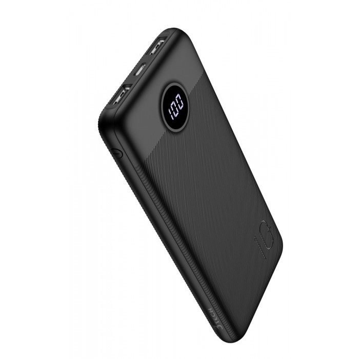 Внешний аккумулятор Power bank VEGER L10 10000 Mah батарея зарядка Чёрный Оригинал