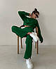 Костюм жіночий спортивний трикотаж двонітка яскраві кольори костюм легкий і практичний, фото 4