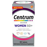Витамины для женщин Centrum Silver Women 50+ (65 таблеток), Центрум Сильвер