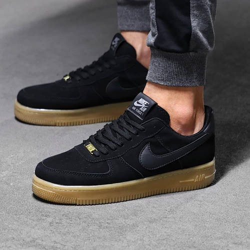 Мужские черные кроссовки Nike Suede. Мужская демисезонная обувь Размеры ...