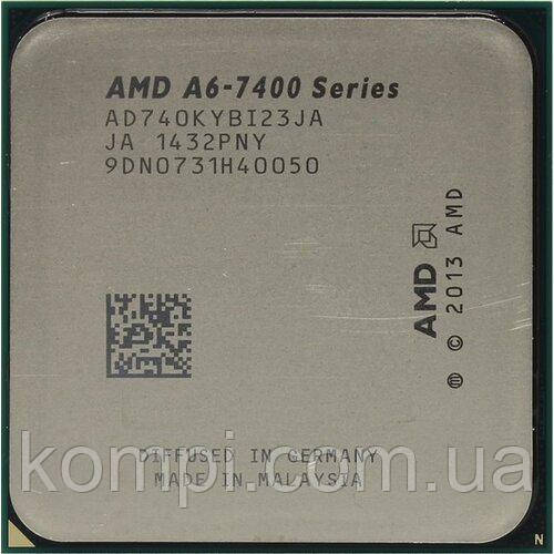 Процессор AMD A6-7400K FM2+ (Soket FM2/ FM2+,X4, 3.5GHz,Tray, бу)