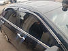Дефлектори вікон для Honda Accord (2002-2007) з хром молдингом, фото 7