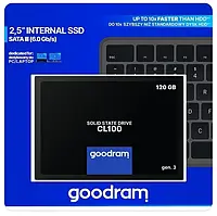 SSD накопичувач GOODRAM CL100 120 GB (SSDPR-CL100-120-G3)