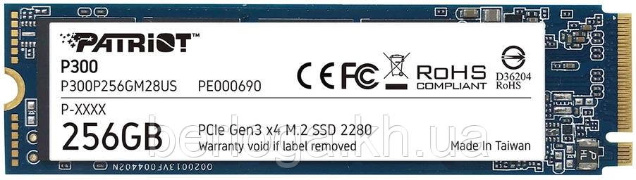 SSD накопичувач PATRIOT P300 256 GB (P300P256GM28)