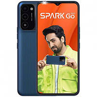 Мобильный телефон Tecno Spark Go 2022 2/32Gb Atlantic Blue синий