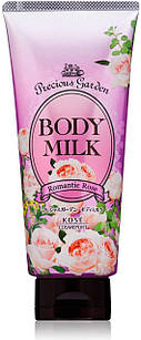 KOSE Precious Garden Молочко для тіла з цінними оліями Романтична троянда, 200 мл