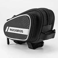 Сумка для велосипеда Rockbros на раму объем 1.8L Black (006-1 BK)