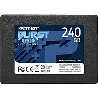 SSD-накопитель PATRIOT Burst Elite 240 GB (PBE240GS25SSDR)