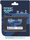 SSD-накопичувач РATRIOT Burst Elite 240 GB (PBE240GS25SSDR), фото 2