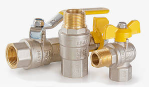 Краны шаровые латунные