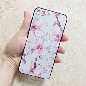 Чохол панель для Apple iPhone 7 Plus, 8 Plus Alitek Рожева квітка, фото 1