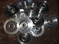 Виготовлення зірочки, Привідна зірочка, Втулка шестигранна, Шестерня, вал