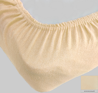 Махрові простирадла на гумці 200х220