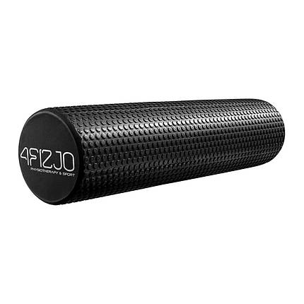 Массажный ролик (валик, роллер) 4FIZJO EVA 60 x 15 см 4FJ0117 Black, фото 2