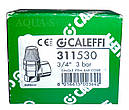 Клапан запобіжний Caleffi DN 3/4" (3 бари) для систем опалення (Італія) 311530, фото 3