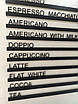 Меню для кав'ярні, набірне, акрил і дерево 100х100 см "Black"., фото 4