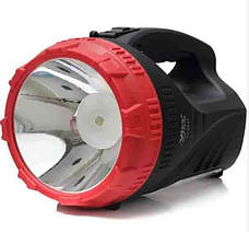 Потужний світлодіодний акумуляторний ліхтар прожектор YAJIA YJ-2829TP переносний ліхтар для охорони, фото 3