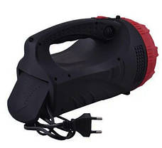 Потужний світлодіодний акумуляторний ліхтар прожектор YAJIA YJ-2829TP переносний ліхтар для охорони, фото 5