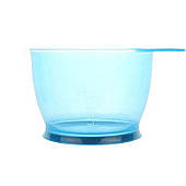 Миска для фарби для волосся, кератину кругла з гумою (МР8)