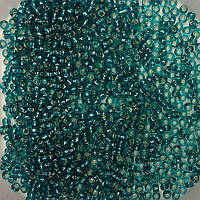Бисер Ярна Корея размер 10/0 цвет 51 изумрудный серебро 50г