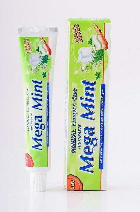 Зубна паста Mega mint Natural Extracts 50 мл