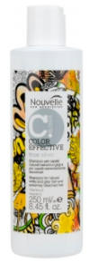 Антижовтий шампунь для попелястого волосся Nouvelle Color Glow True Silver Shampoo 250