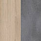 Комплект меблів для підлітка у скандинавському стилі Сокме Айго 192 см бук пісочний з фасадами білий і пельтро, фото 3